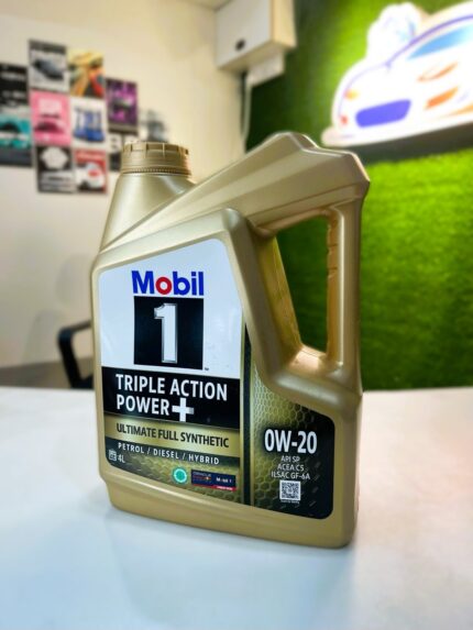 Mobil 1 Triple Action Power 0W-20 Full Synthetic Engine Oil 4L