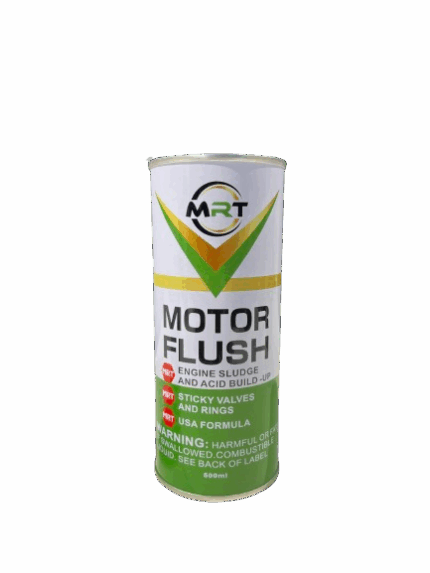 MOTOR FLUSH ENGINE SLUDGE AND ACID BUILD-UP STICKY VALVES AND RINGS WARNING : HARMFUL OR FATAL IF SWALLOWED, COMBUSTIBLE LIQUID SEE BACK OF LABEL NET: 500ml N.W 320g For Car & Motorcycle
